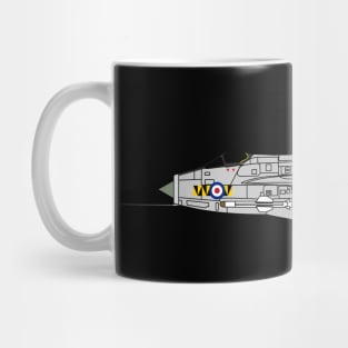 English Electric Lightning (74 Sqd RAF) Mug